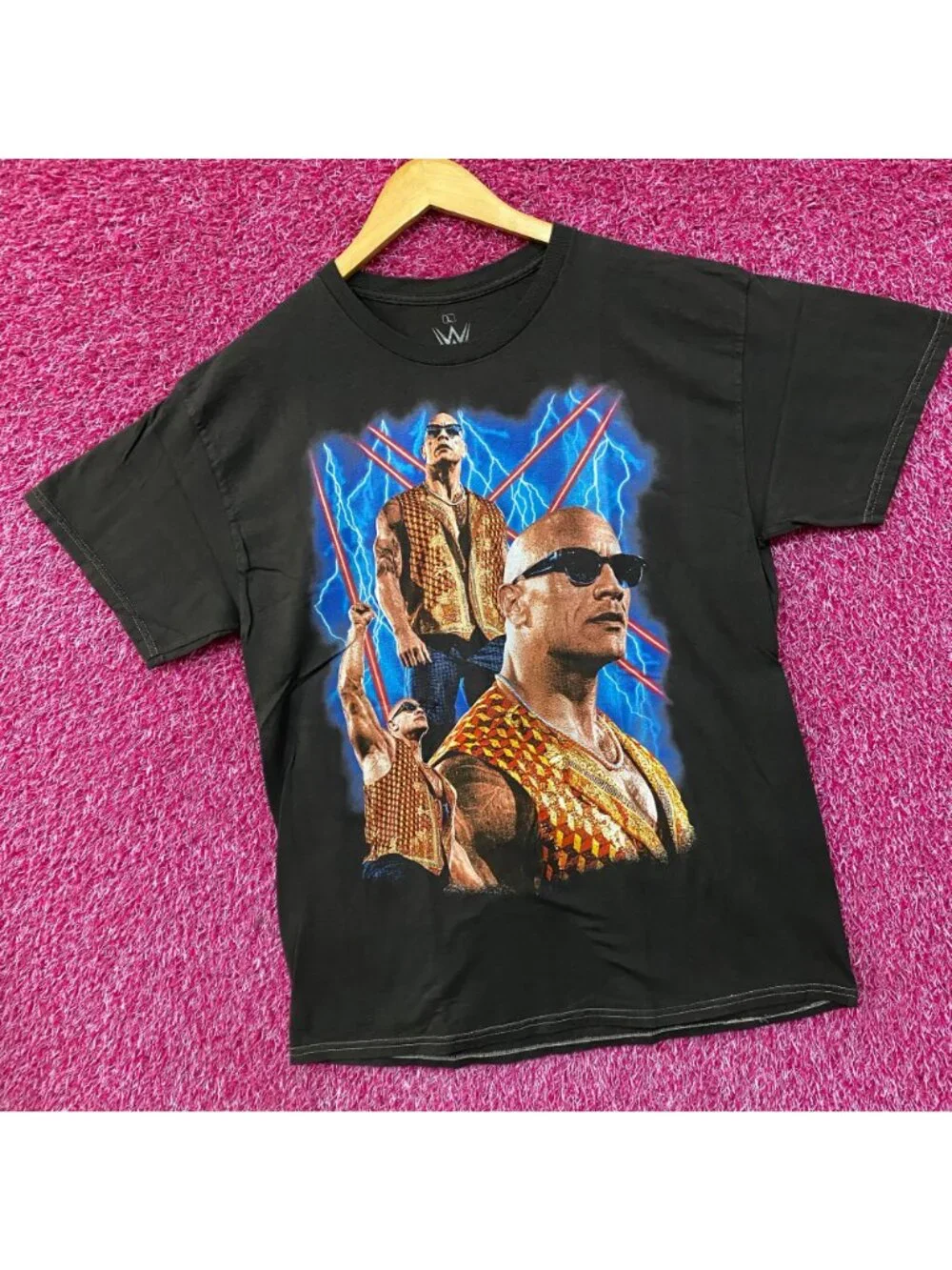 WWE The Rock Final Boss Graphic T-Shirt Large - Picture 3 of 5